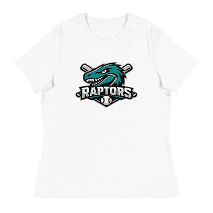 Performance | Women's Relaxed T Shirt | Raptors | Patch Logo