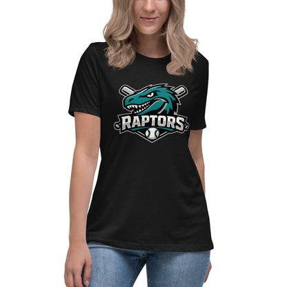 Performance | Women's Relaxed T Shirt | Raptors | Patch Logo