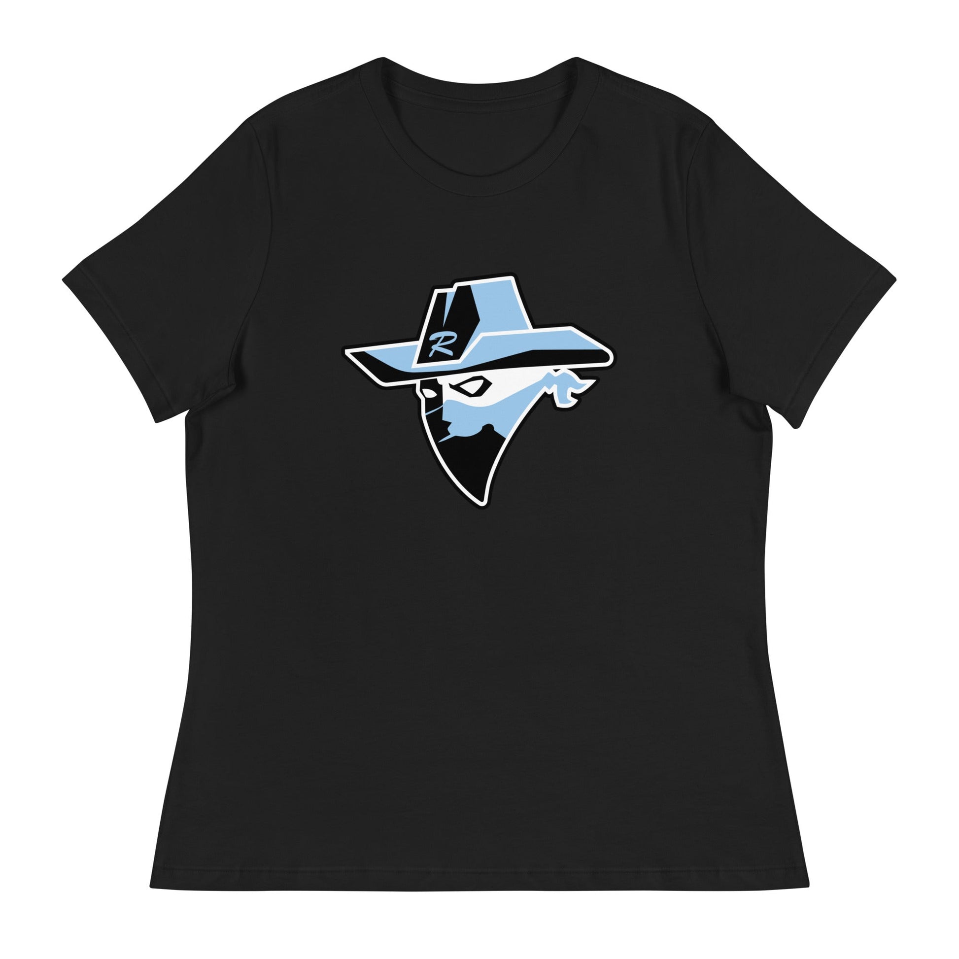 Performance | Women's Relaxed T Shirt | Rebels baseball club | Emblem Logo