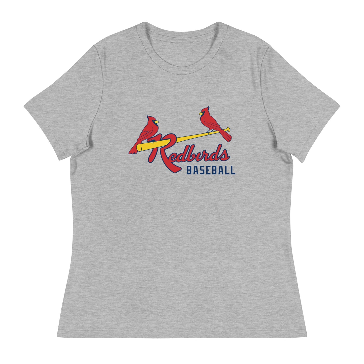 Performance | Women's Relaxed T Shirt | Redbirds | Redbirds Logo