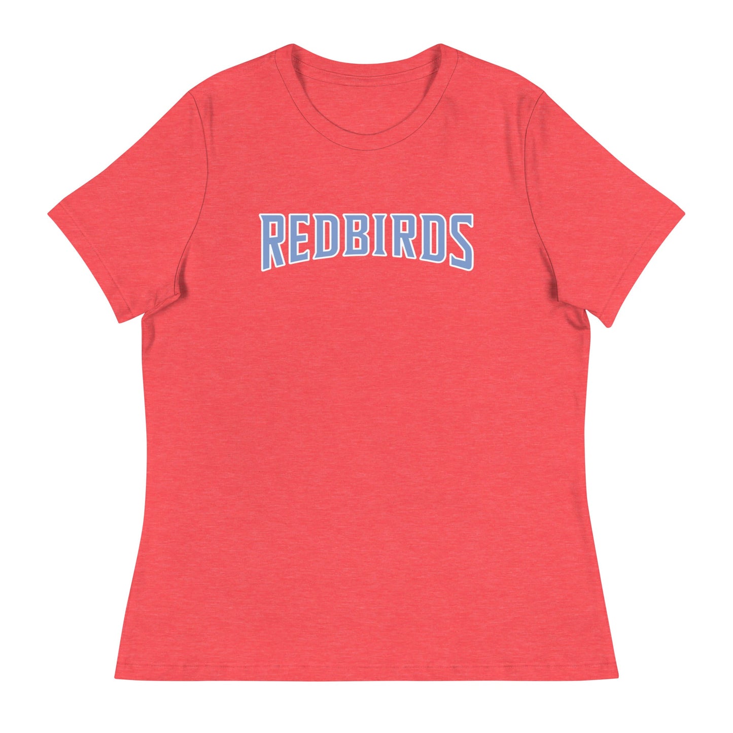 Performance | Women's Relaxed T Shirt | Redbirds | Script Logo