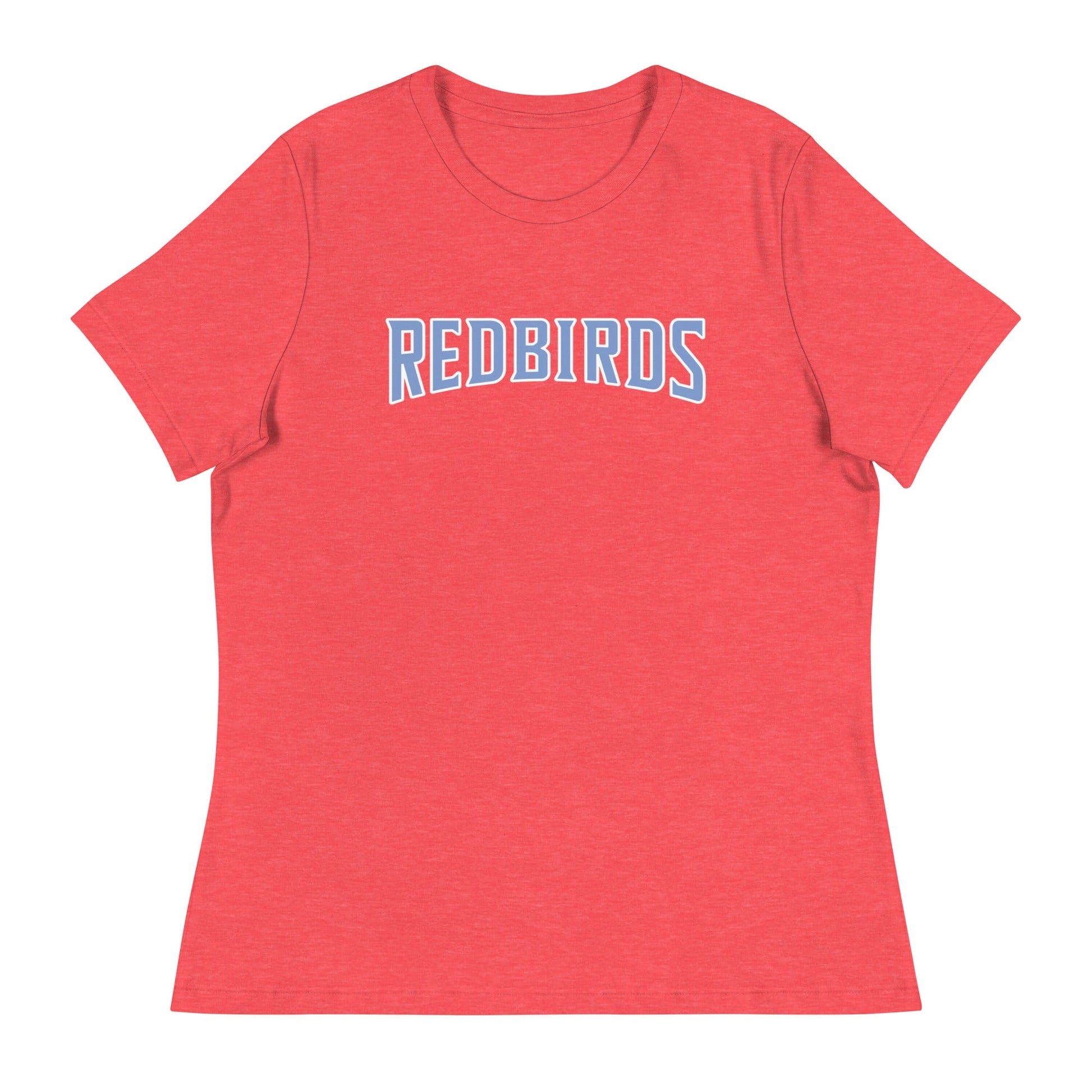 Performance | Women's Relaxed T Shirt | Redbirds | Script Logo
