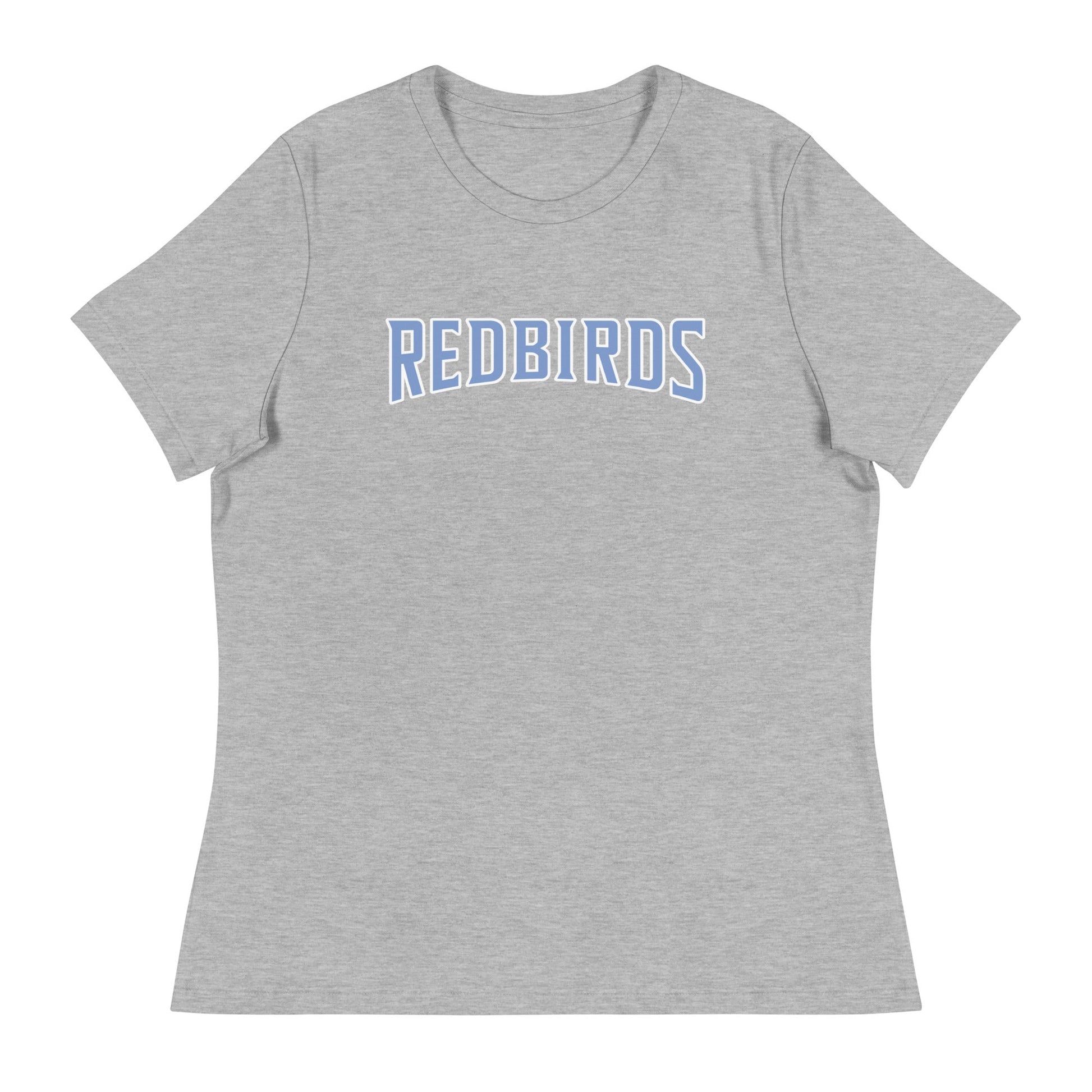 Performance | Women's Relaxed T Shirt | Redbirds | Script Logo
