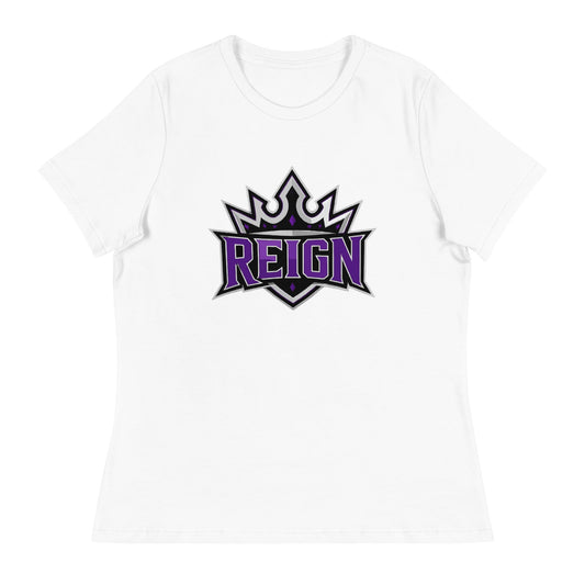 Performance | Women's Relaxed T Shirt | REIGN 10U Softball | Emblem Logo