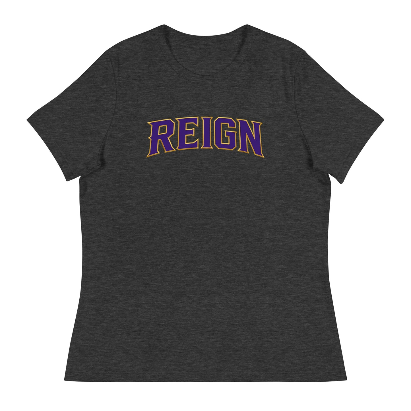 Performance | Women's Relaxed T Shirt | REIGN 10U Softball | Modern Script Logo