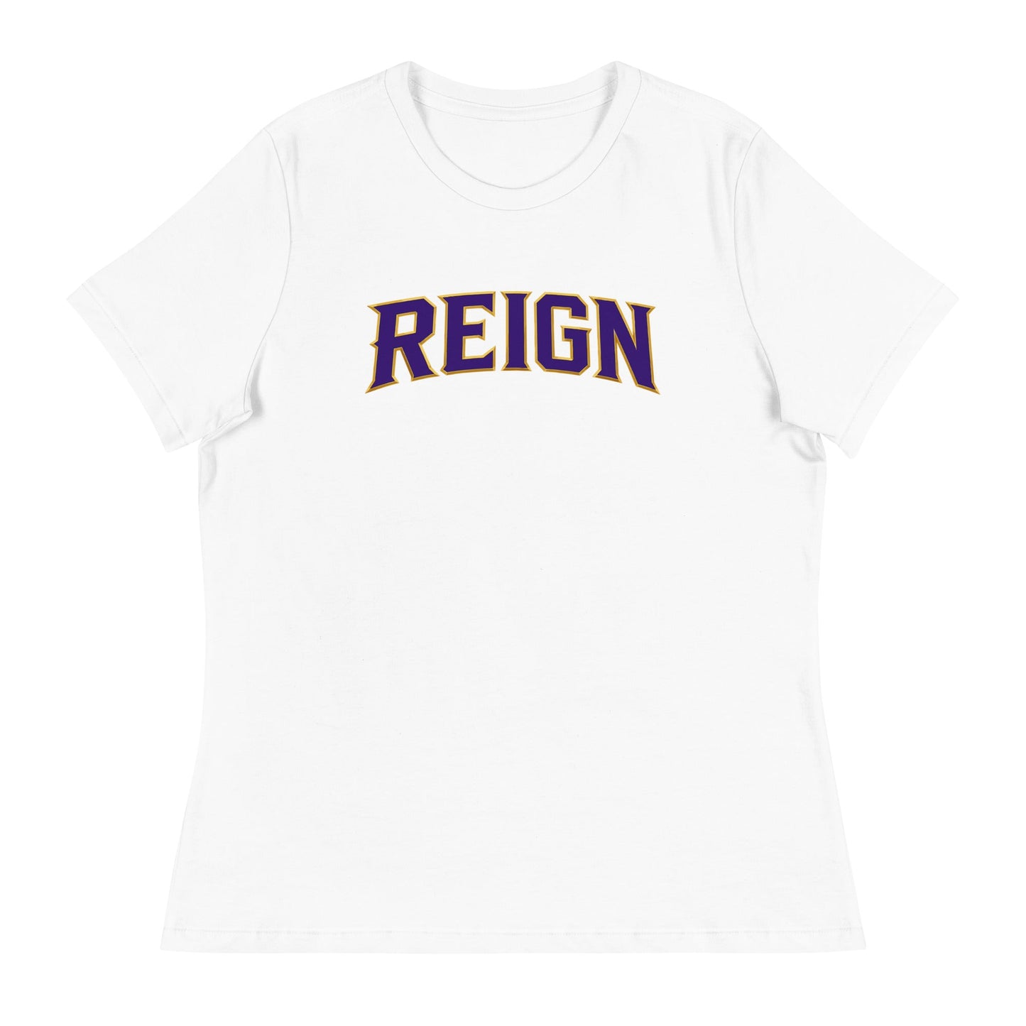 Performance | Women's Relaxed T Shirt | REIGN 10U Softball | Modern Script Logo