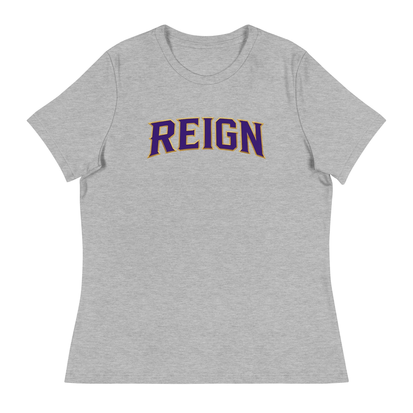 Performance | Women's Relaxed T Shirt | REIGN 10U Softball | Modern Script Logo