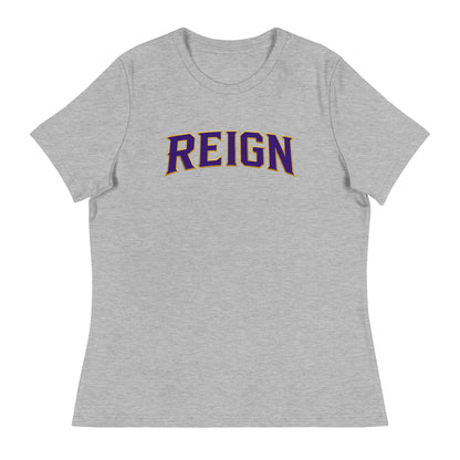 Performance | Women's Relaxed T Shirt | REIGN 10U Softball | Modern Script Logo