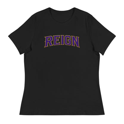 Performance | Women's Relaxed T Shirt | REIGN 10U Softball | Modern Script Logo