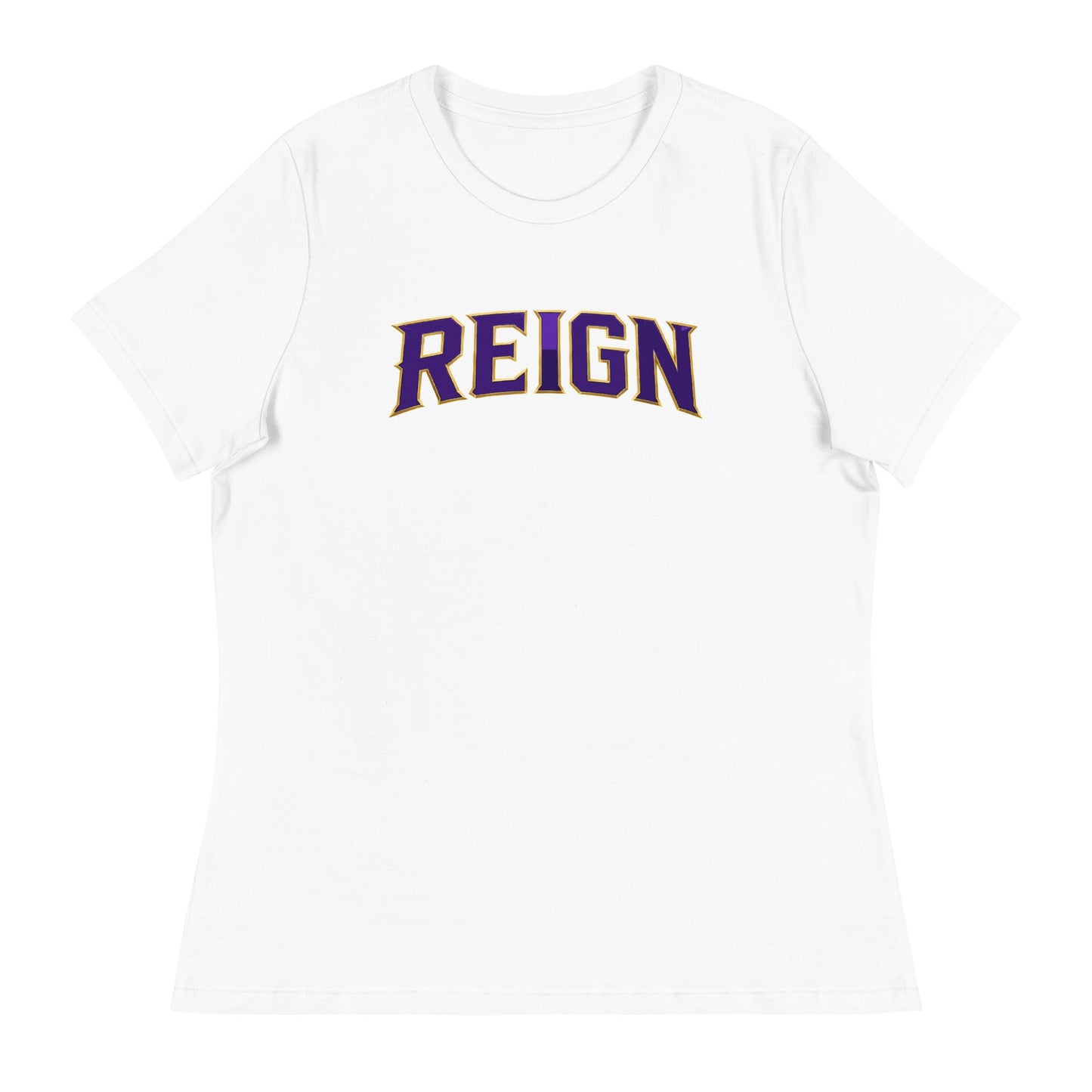 Performance | Women's Relaxed T Shirt | REIGN 10U Softball | Script Logo