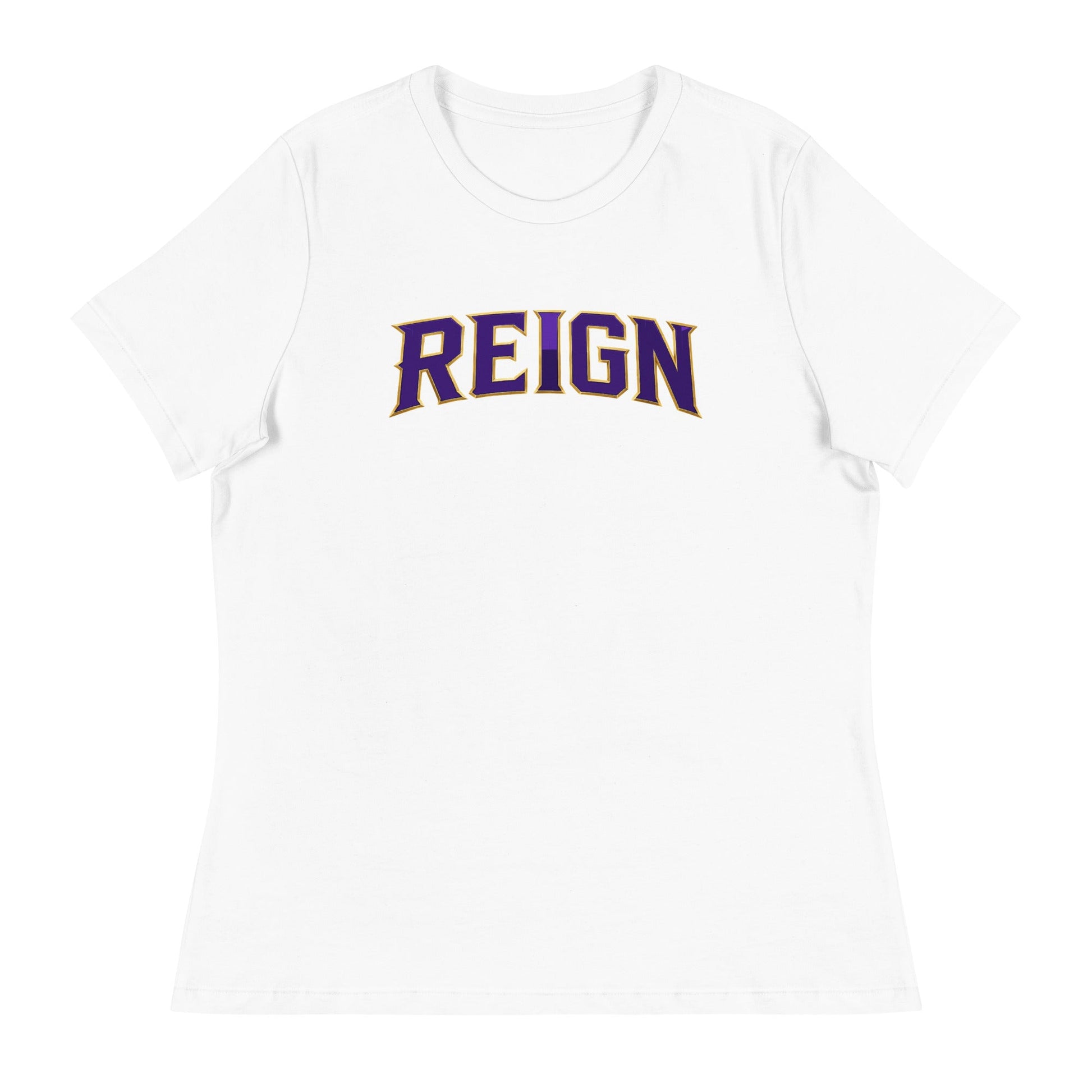 Performance | Women's Relaxed T Shirt | REIGN 10U Softball | Script Logo
