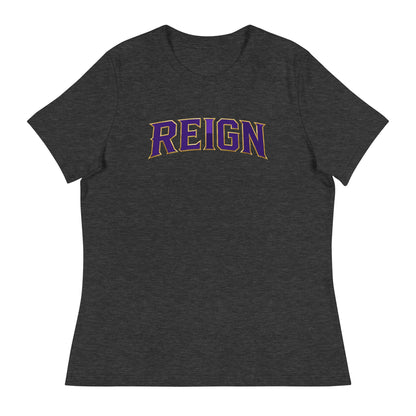 Performance | Women's Relaxed T Shirt | REIGN 10U Softball | Script Logo