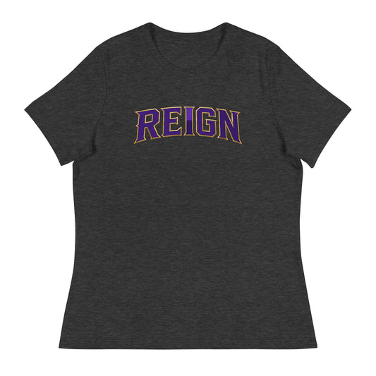 Performance | Women's Relaxed T Shirt | REIGN 10U Softball | Script Logo