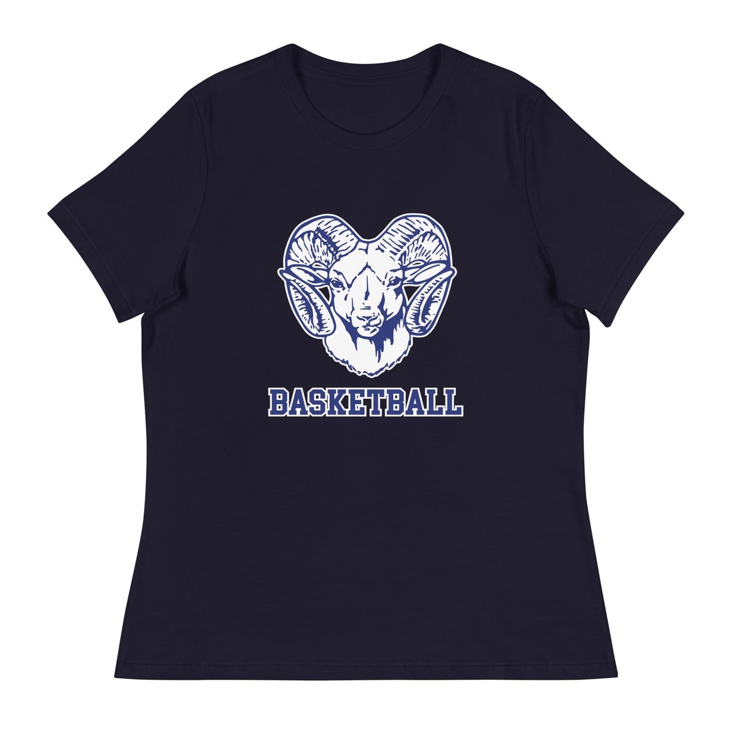 Performance | Women's Relaxed T Shirt | Rensselaer Rams | Basketball Logo