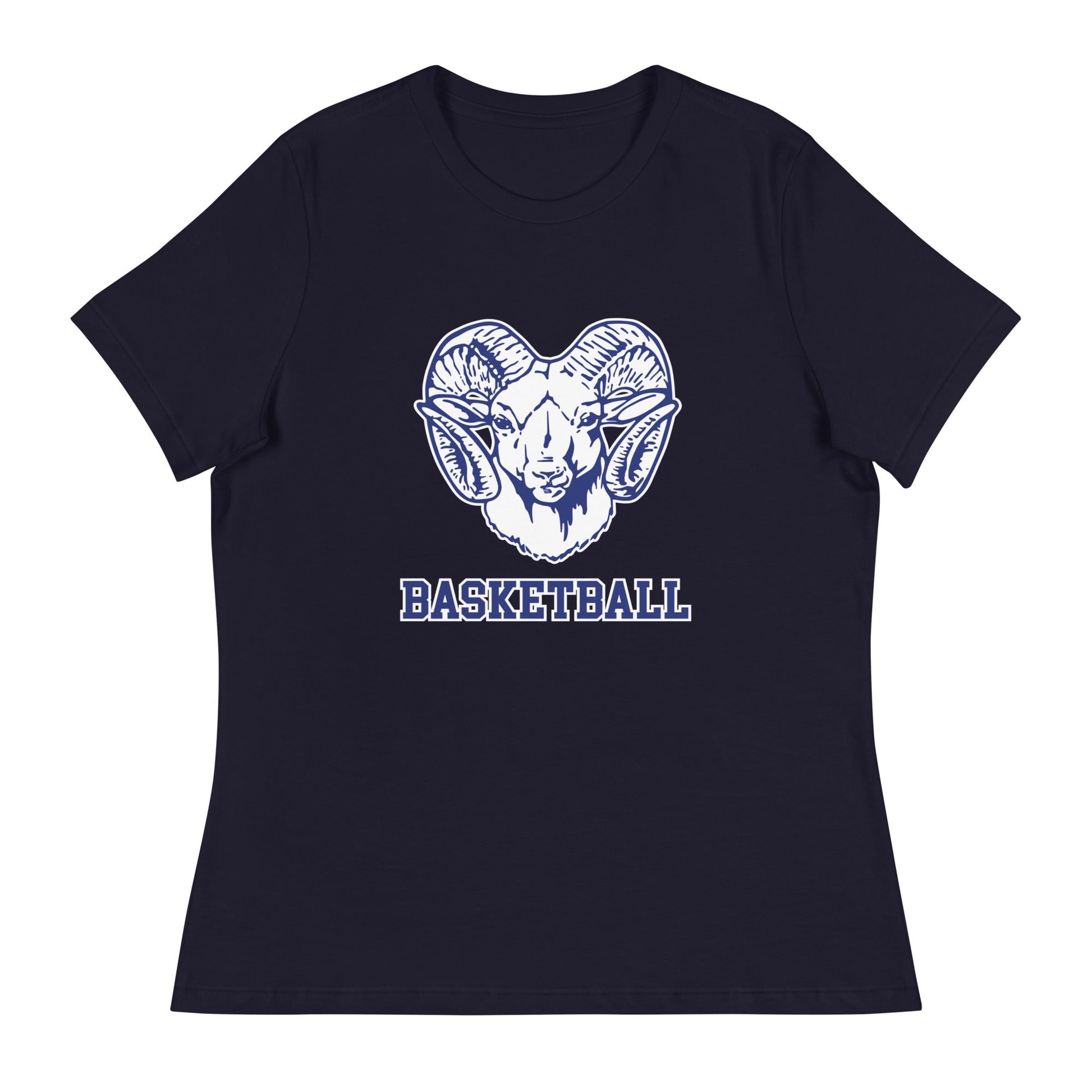 Performance | Women's Relaxed T Shirt | Rensselaer Rams | Basketball Logo