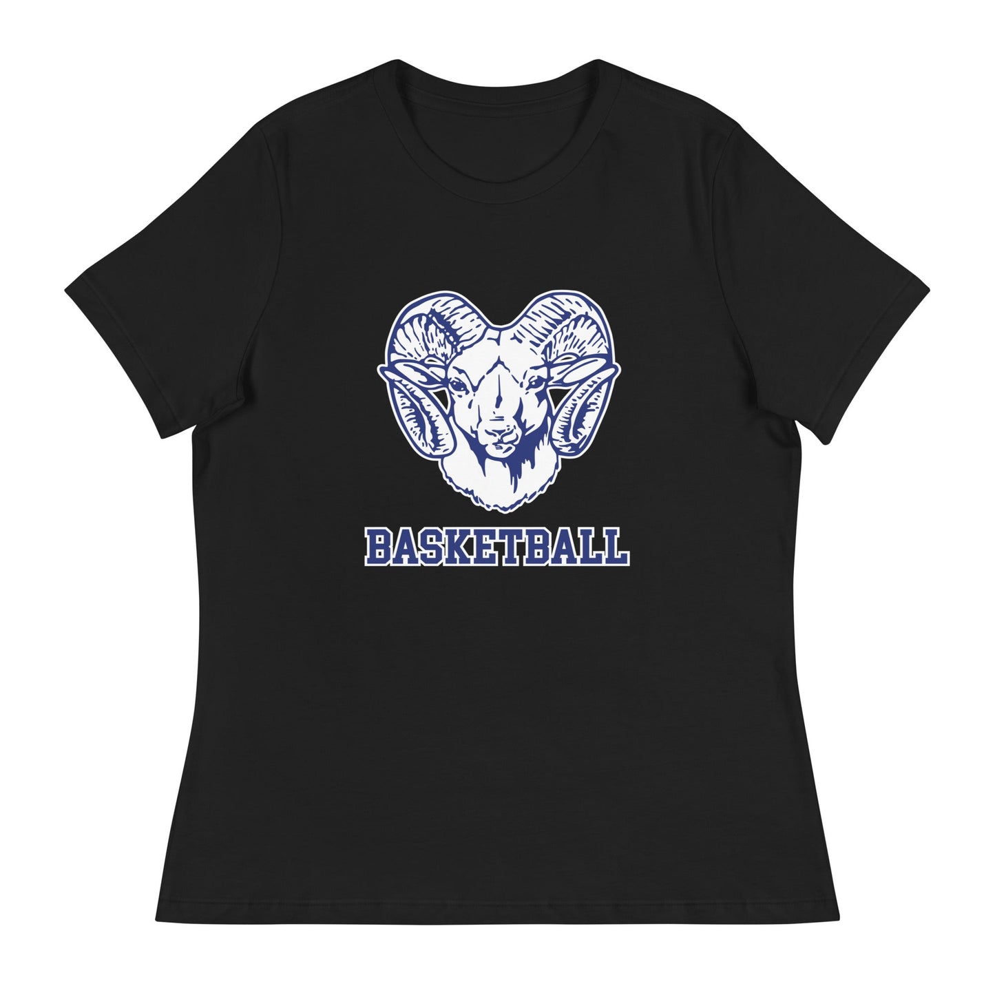 Performance | Women's Relaxed T Shirt | Rensselaer Rams | Basketball Logo