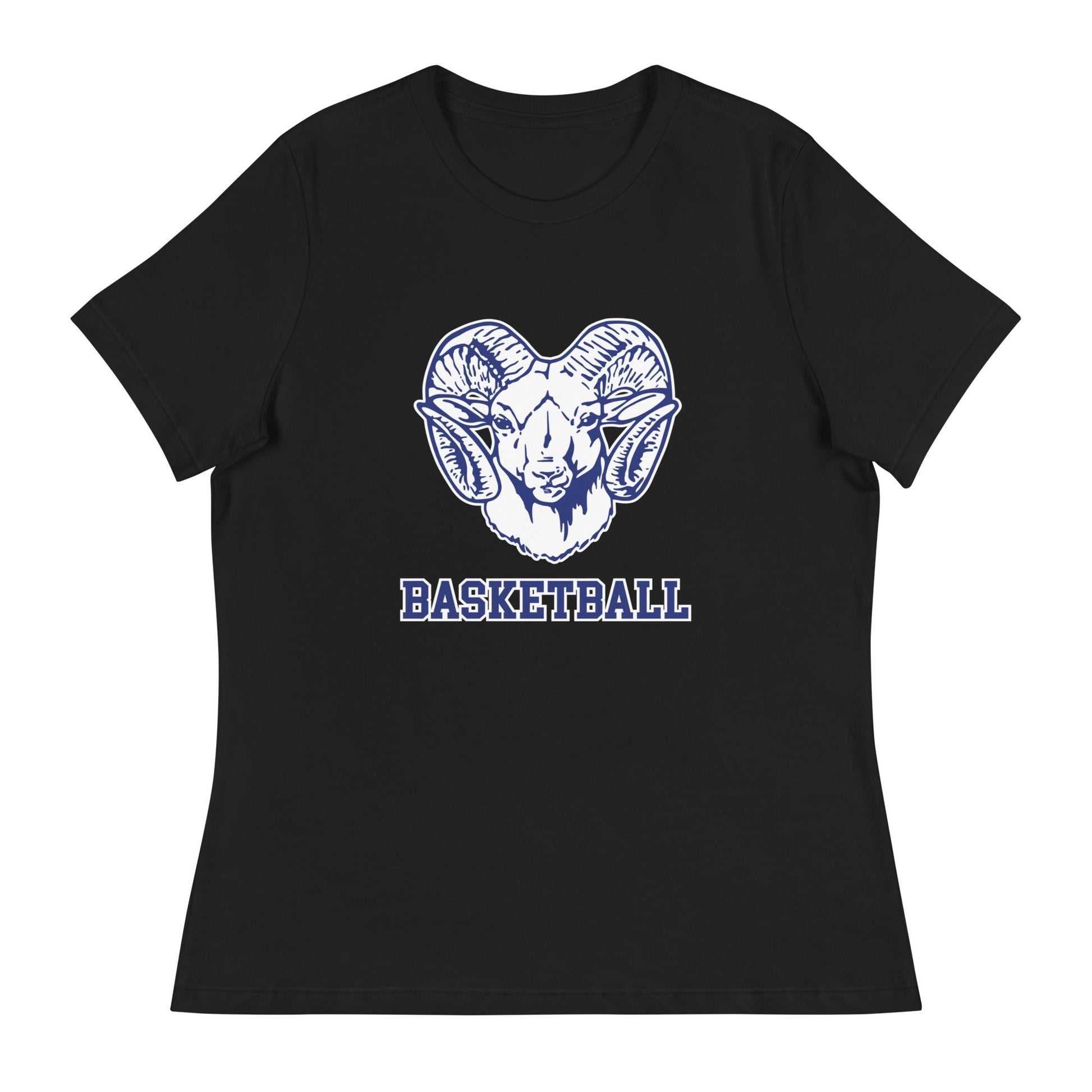 Performance | Women's Relaxed T Shirt | Rensselaer Rams | Basketball Logo