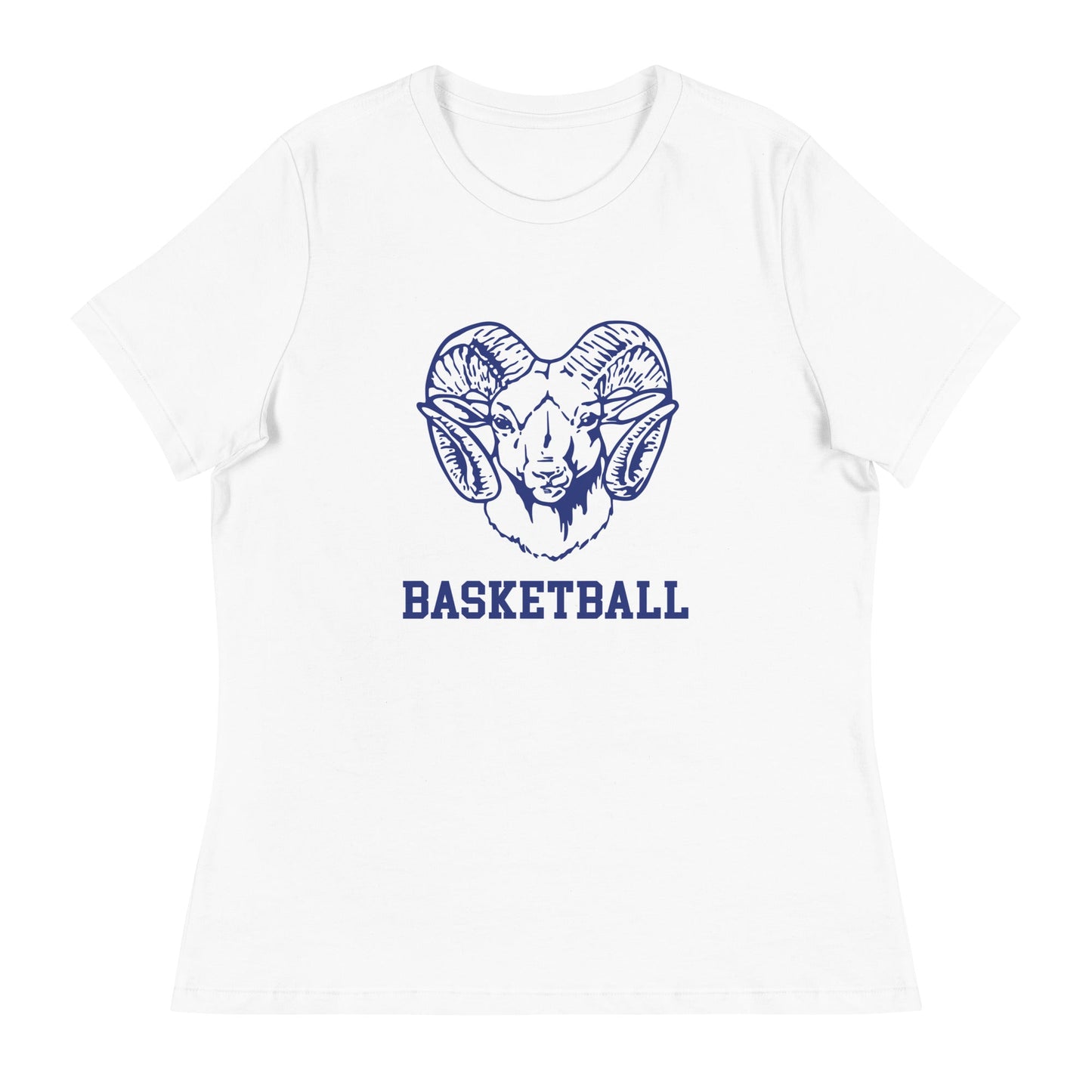 Performance | Women's Relaxed T Shirt | Rensselaer Rams | Basketball Logo