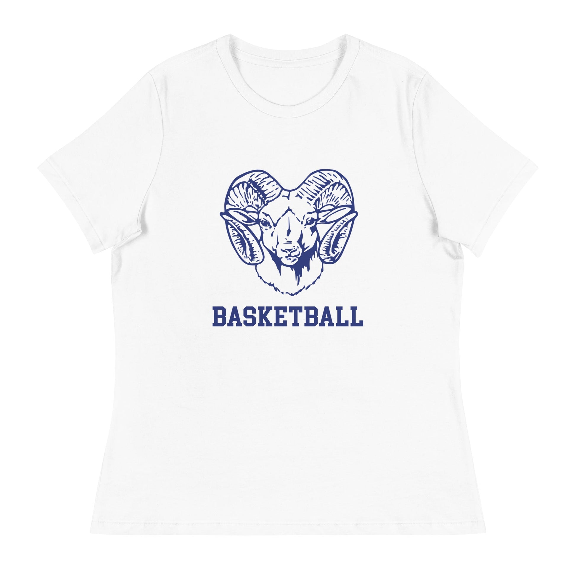 Performance | Women's Relaxed T Shirt | Rensselaer Rams | Basketball Logo
