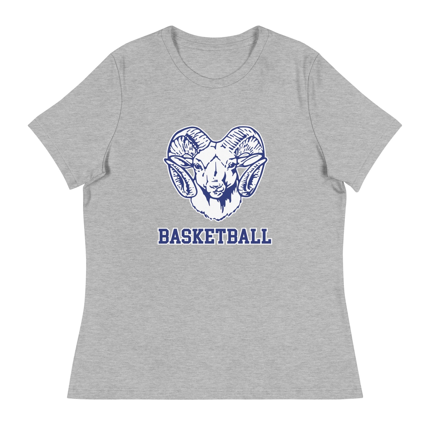 Performance | Women's Relaxed T Shirt | Rensselaer Rams | Basketball Logo