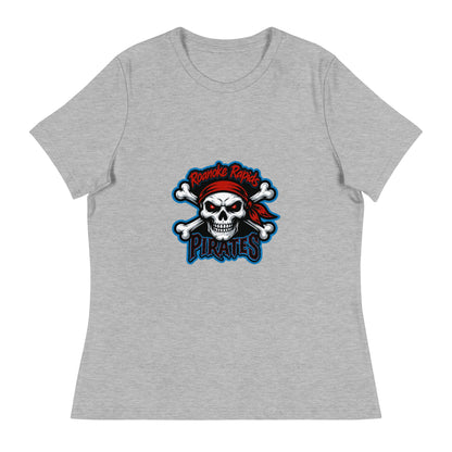 Performance | Women's Relaxed T Shirt | Roanoke Rapids Pirates | River Raiders Logo