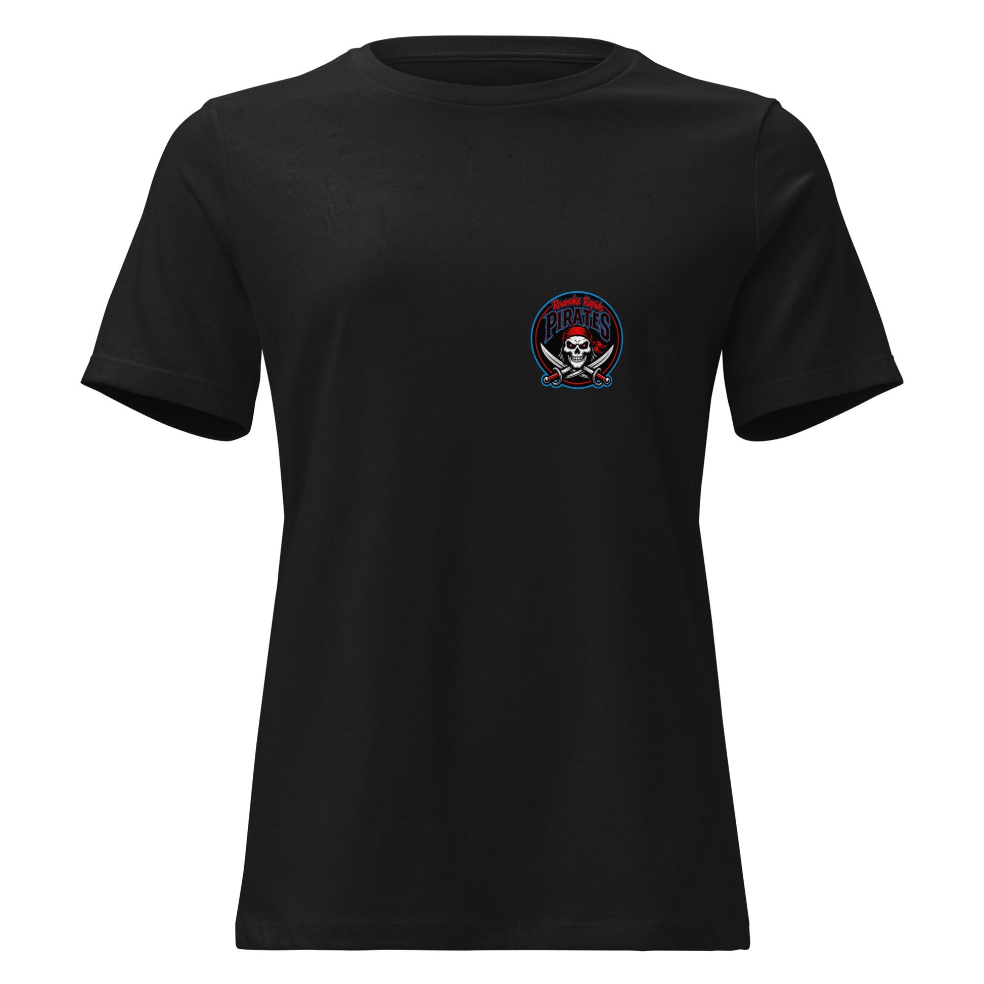 Performance | Women's Relaxed T Shirt | Roanoke Rapids Pirates | Shield Logo