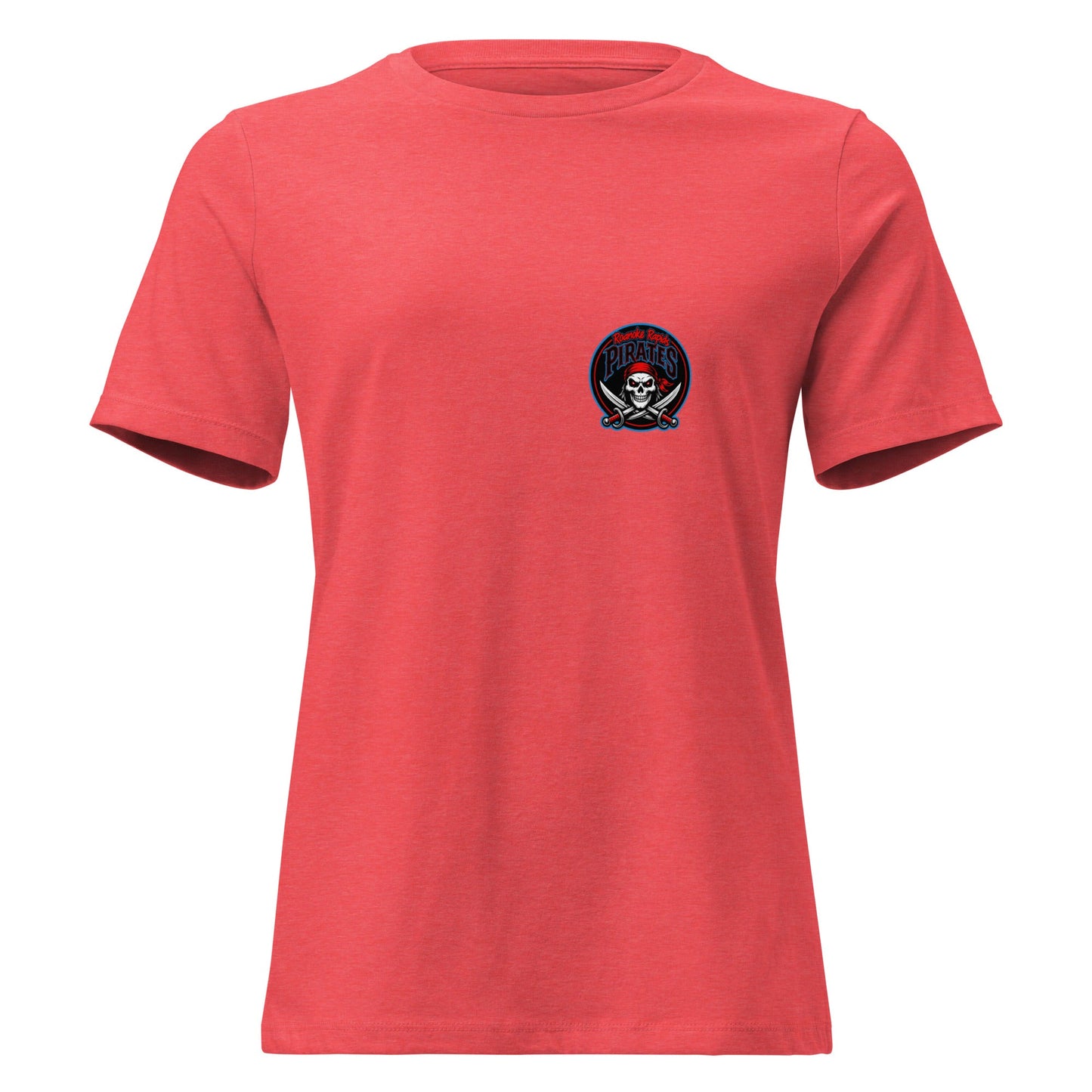 Performance | Women's Relaxed T Shirt | Roanoke Rapids Pirates | Shield Logo