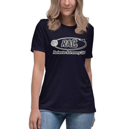 Performance | Women's Relaxed T Shirt | Rochester Astronomy Club | Orbit Logo