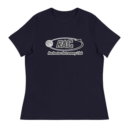 Performance | Women's Relaxed T Shirt | Rochester Astronomy Club | Orbit Logo