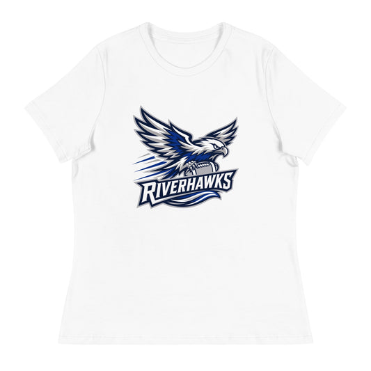 Performance | Women's Relaxed T Shirt | Rochester Riverhawks | Crest Logo