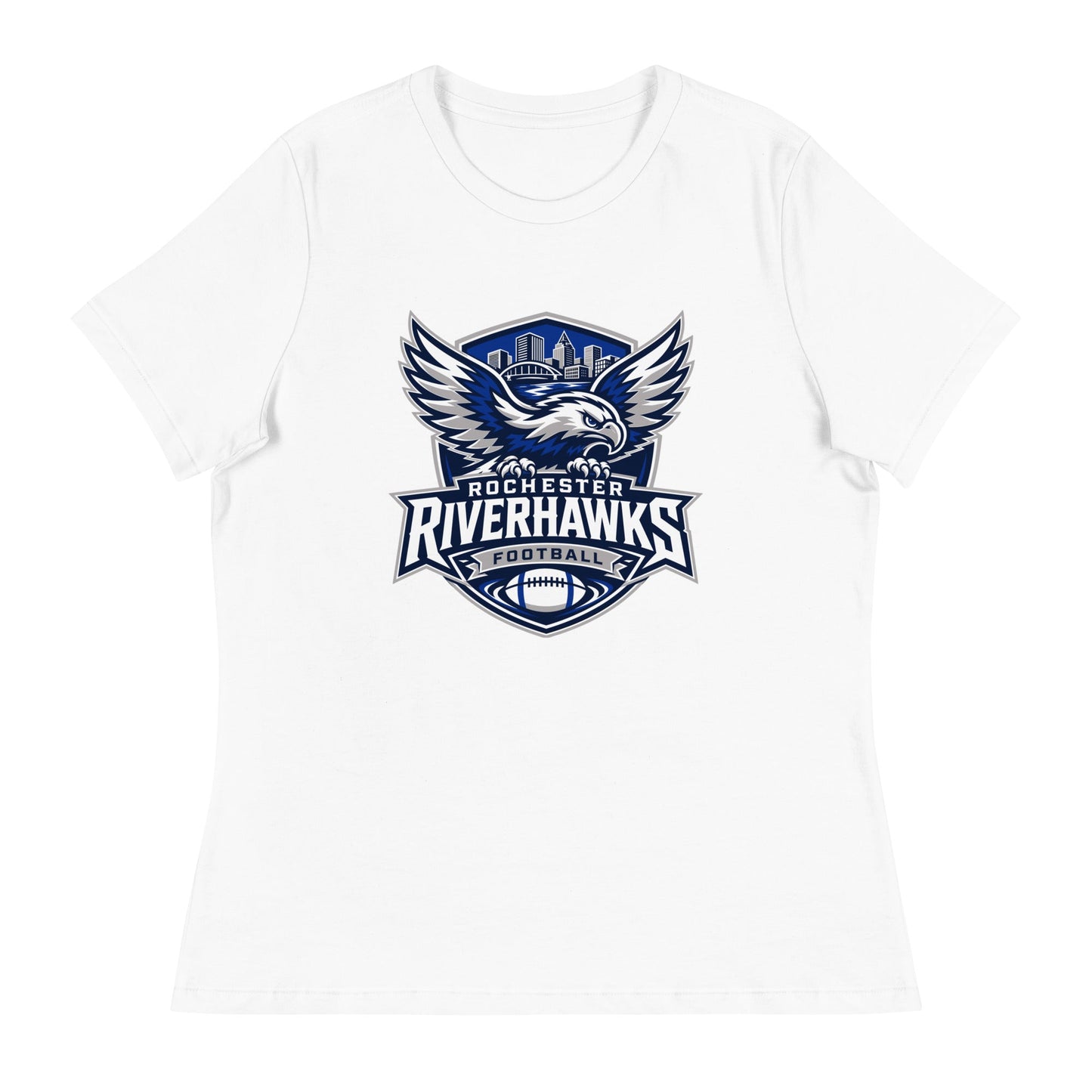 Performance | Women's Relaxed T Shirt | Rochester Riverhawks | Shield Logo