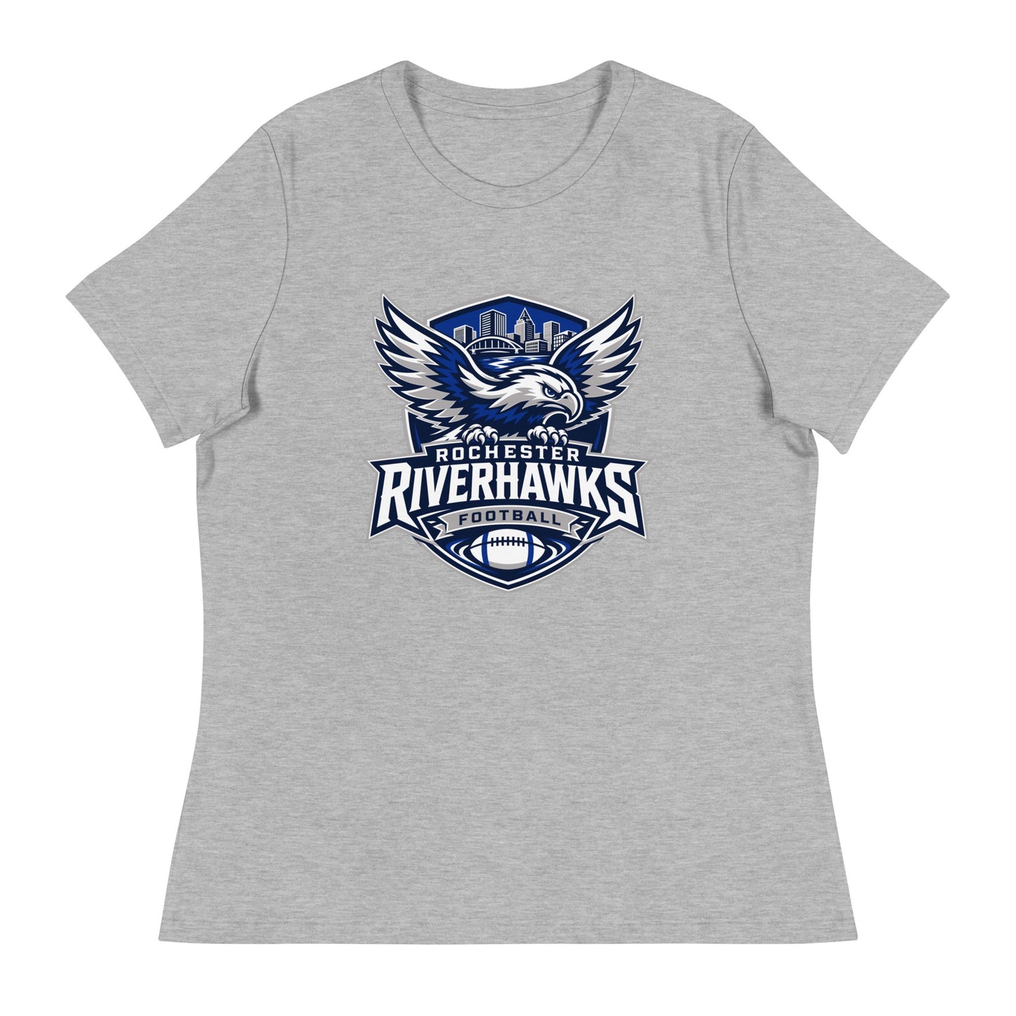 Performance | Women's Relaxed T Shirt | Rochester Riverhawks | Shield Logo