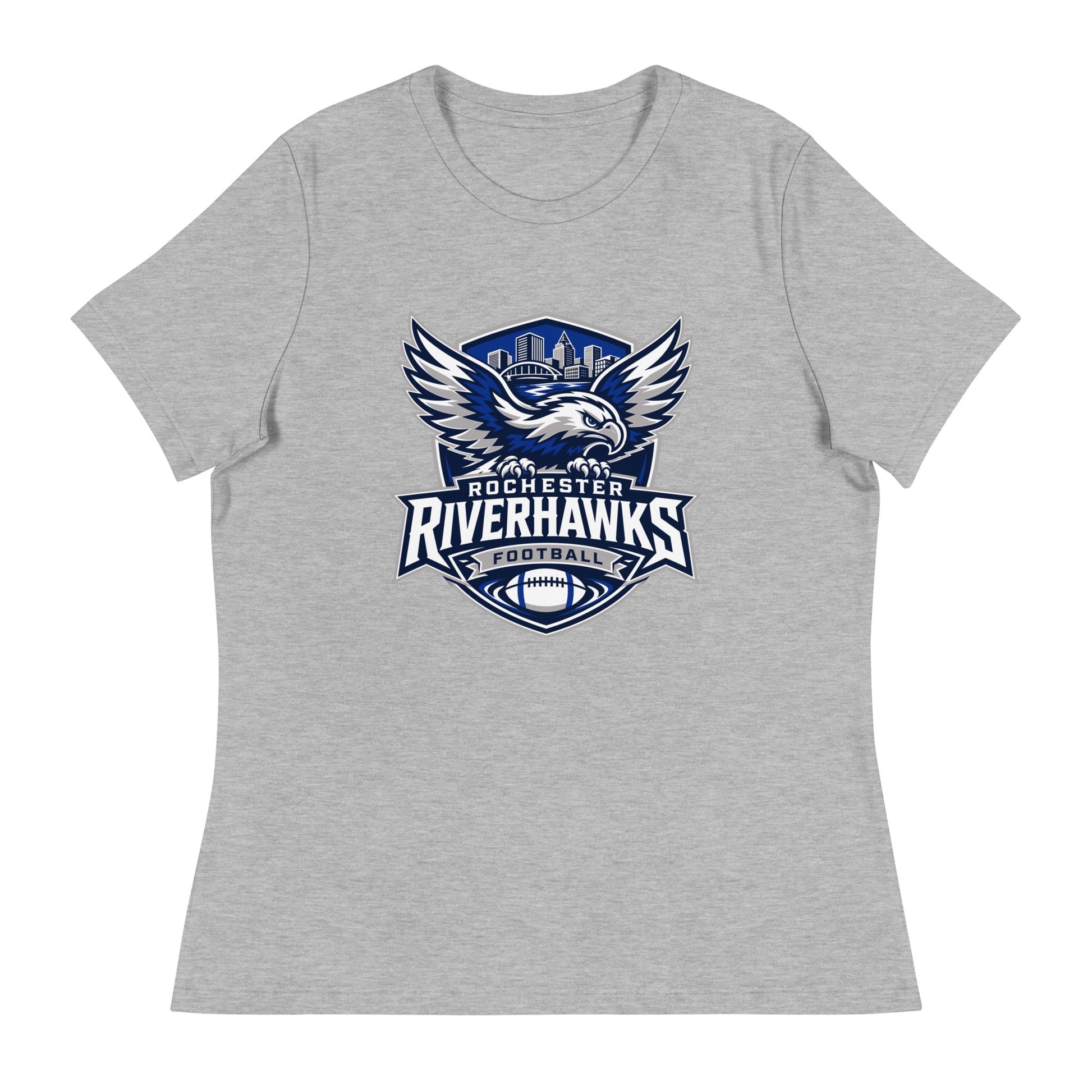 Performance | Women's Relaxed T Shirt | Rochester Riverhawks | Shield Logo
