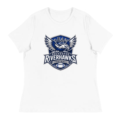 Performance | Women's Relaxed T Shirt | Rochester Riverhawks | Shield Logo