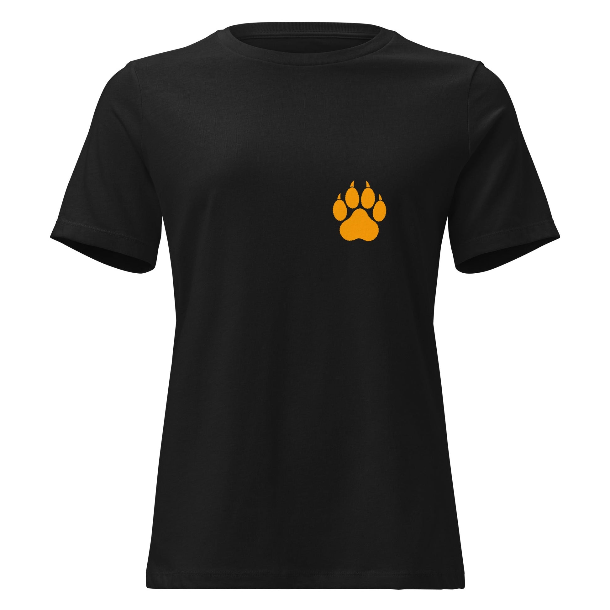 Performance | Women's Relaxed T Shirt | Rock Springs High School Tennis | Paw Logo