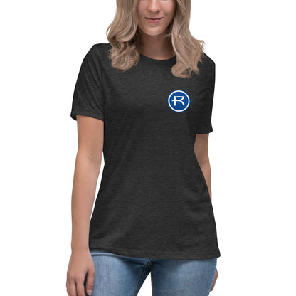 Performance | Women's Relaxed T Shirt | Rockhurst University - Doctor of Physical Therapy School | Badge Logo
