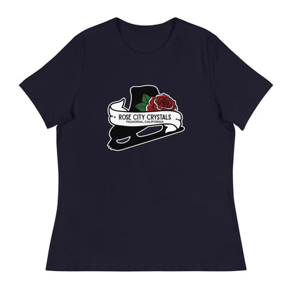 Performance | Women's Relaxed T Shirt | Rose City Crystals