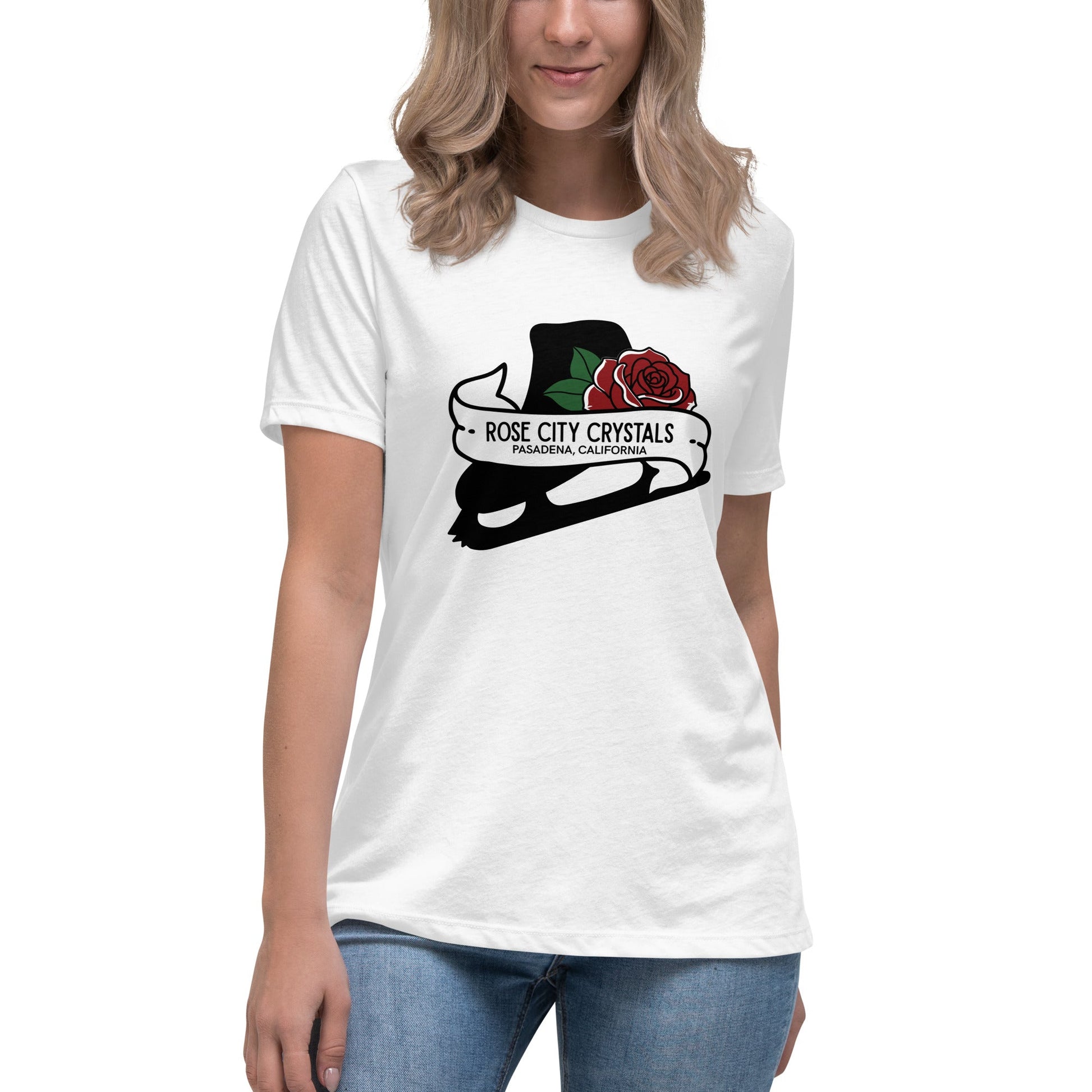 Performance | Women's Relaxed T Shirt | Rose City Crystals