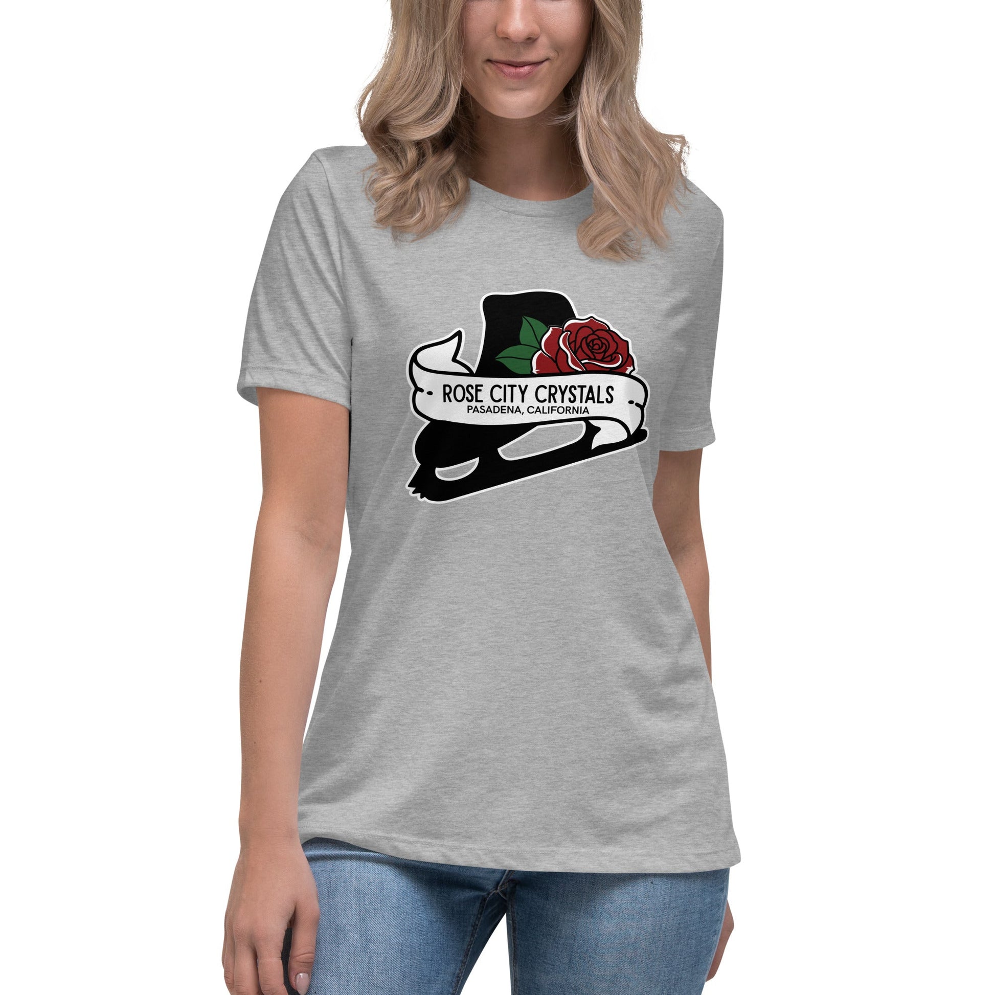 Performance | Women's Relaxed T Shirt | Rose City Crystals