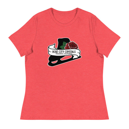 Performance | Women's Relaxed T Shirt | Rose City Crystals