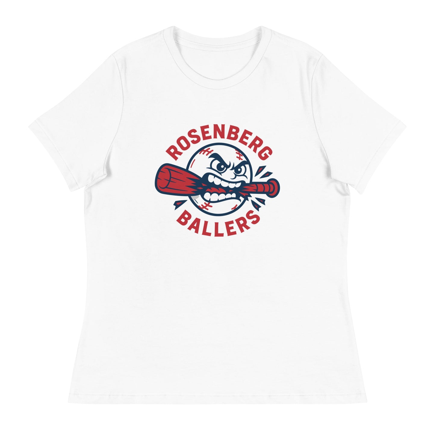 Performance | Women's Relaxed T Shirt | Rosenberg Ballers | Vanguard Logo