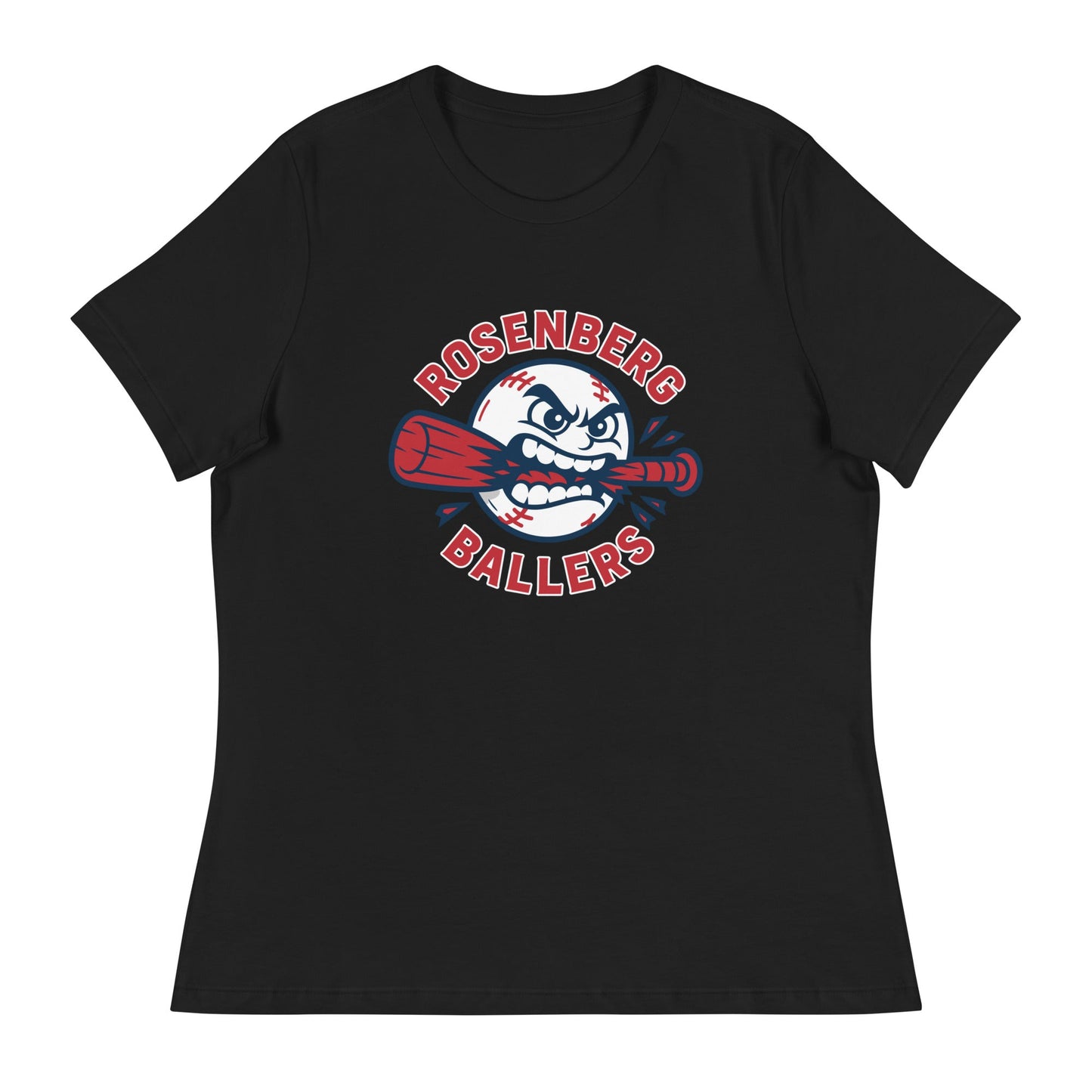 Performance | Women's Relaxed T Shirt | Rosenberg Ballers | Vanguard Logo