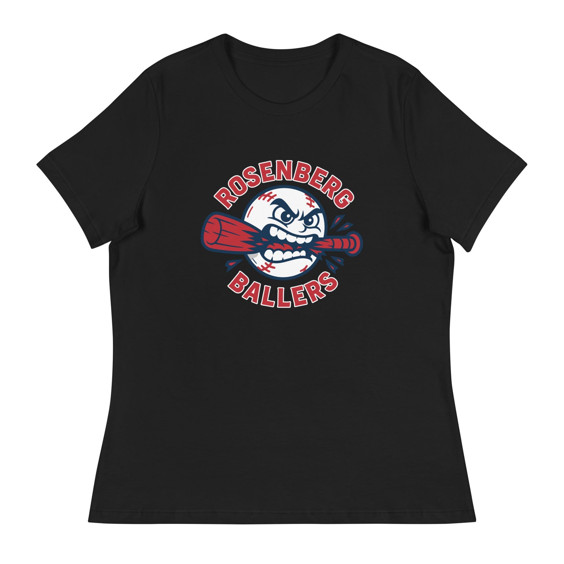 Performance | Women's Relaxed T Shirt | Rosenberg Ballers | Vanguard Logo
