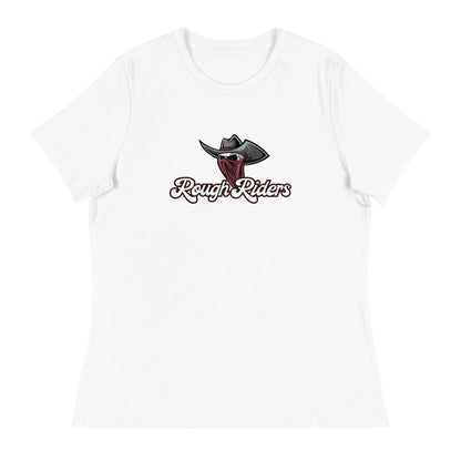 Performance | Women's Relaxed T Shirt | Rough Riders | Masked Man Logo
