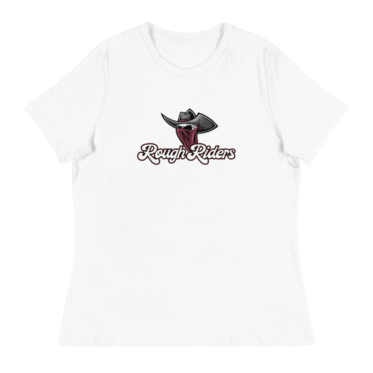 Performance | Women's Relaxed T Shirt | Rough Riders | Masked Man Logo