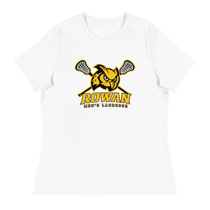 Performance | Women's Relaxed T Shirt | Rowan Men’s Lacrosse | Crest Logo
