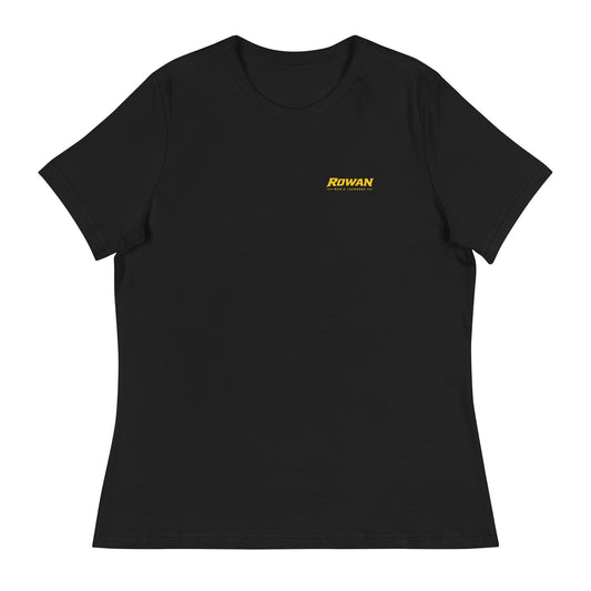 Performance | Women's Relaxed T Shirt | Rowan Men’s Lacrosse | Lettermark Logo