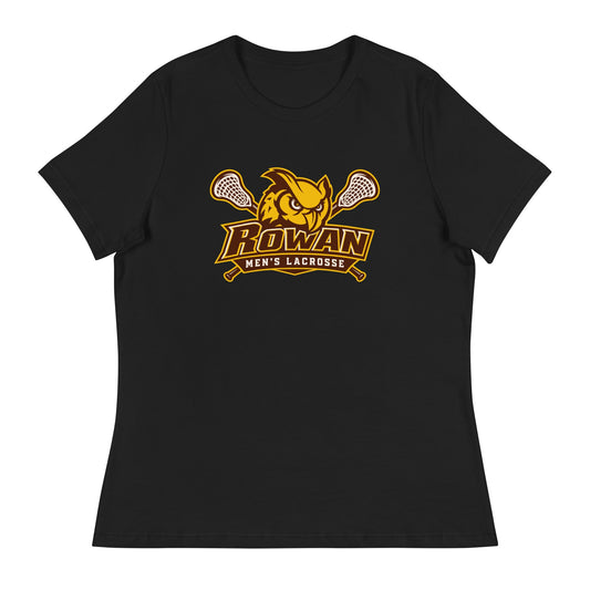 Performance | Women's Relaxed T Shirt | Rowan Men’s Lacrosse | Valor Logo