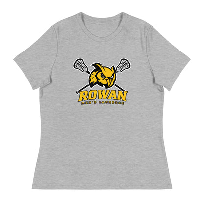 Performance | Women's Relaxed T Shirt | Rowan Men’s Lacrosse | Vanguard Logo