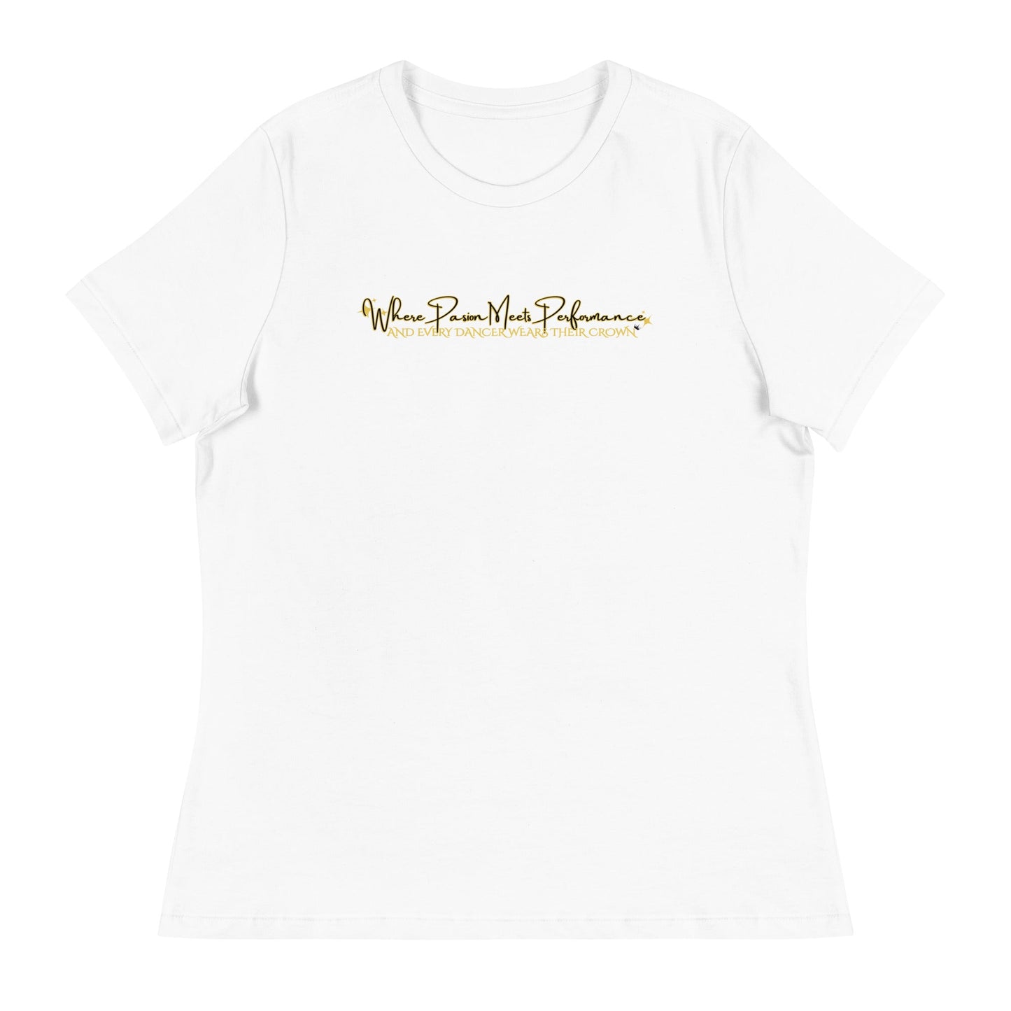 Performance | Women's Relaxed T Shirt | Royal Dance Palace | Alt Logo